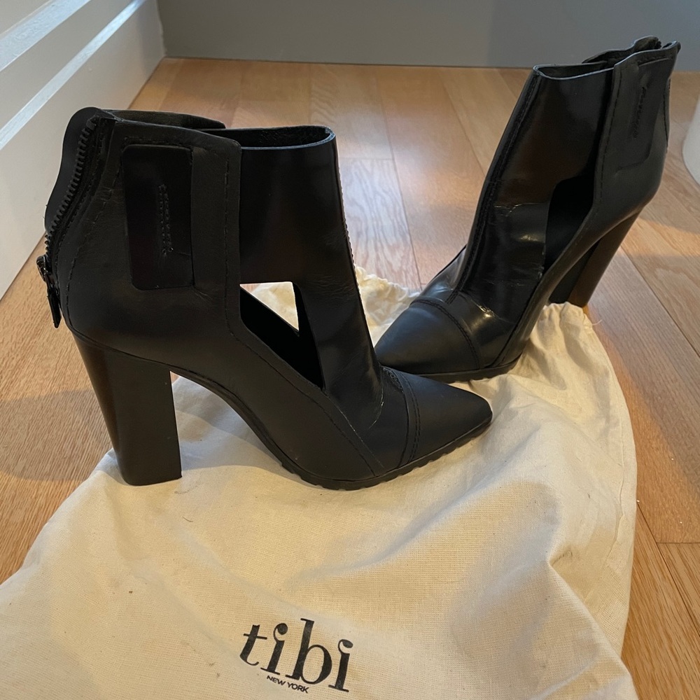 TIBI Moto Heels (Size 6) - Picture 3 of 4